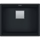Franke Kubus 2 KNG 110-52, 560x460 mm, Fragranitový dřez, Matná černá 125.0670.898