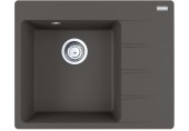 Franke Centro CNG 611-62 TL/2, 620x500 mm, fragranitový dřez, Šedá břidlice 114.0713.949