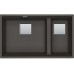 Franke Kubus 2 KNG 120/2, 760x460 mm, Fragranitový dřez, Šedá břidlice 125.0714.199