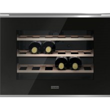 Franke Mythos FMY 24 WCR N XS Vestavná vinotéka, Černé sklo/Nerez 131.0717.411