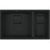 Franke Kubus 2 KNG 120/2, 760x460 mm, Fragranitový dřez, Matná černá 125.0718.492