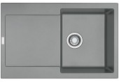 Franke Maris MRG 611, 780x500 mm, fragranitový dřez, šedý kámen 114.0284.846