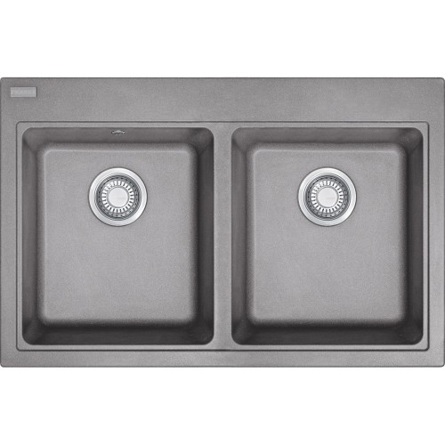 Franke Maris MRG 620, 800x520 mm, fragranitový dřez, šedý kámen 114.0584.394 Franke Maris MRG 620, 800x520 mm, fragranitový dřez, šedý kámen 114.0584.394