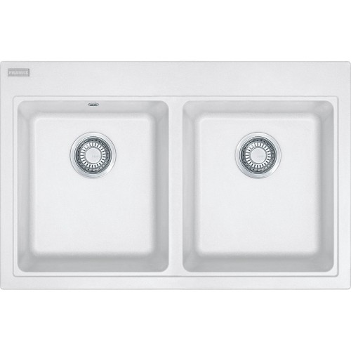 Franke Maris MRG 620, 800x520 mm, fragranitový dřez, bílá led 114.0584.392 Franke Maris MRG 620, 800x520 mm, fragranitový dřez, bílá led 114.0584.392