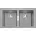 Franke Sirius SID 620, 860x510 mm, tectonitový dřez šedý 114.0476.407
