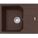 Franke Urban UBG 611-62, 620x500 mm, fragranitový dřez, tmavě hnědá 114.0582.810