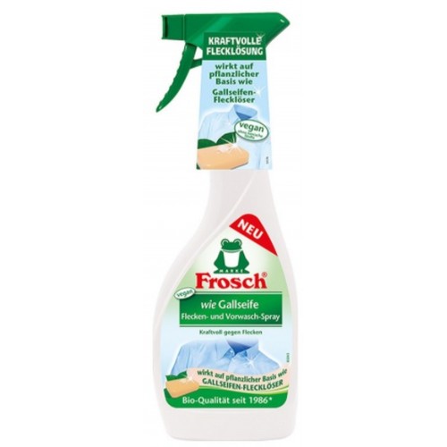 FROSCH sprej na skvrny ala "žlučové mýdlo" 500ml 6100068 FROSCH sprej na skvrny ala "žlučové mýdlo" 500ml 6100068