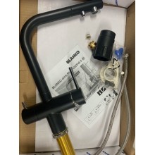 VÝPRODEJ BLANCO Fontas II Silgranit-look dřezová baterie, černá 526157 1X VYZKOUŠENO!!