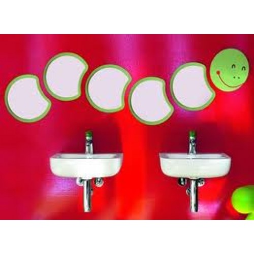 LAUFEN FLORAKIDS Zrcadlo koupelnové pro děti - hlava housenky