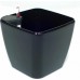 Samozavlažovací květináč G21 Cube maxi černý 45cm 639242