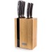 G21 Sada nožů Gourmet Rustic 5 ks + bambusový blok 6002237