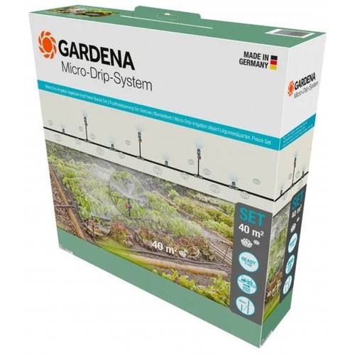 Gardena Micro-Drip-System Startovní Set pro záhony/okraje 40 m2 13450-20 Gardena Micro-Drip-System Startovní Set pro záhony/okraje 40 m2 13450-20