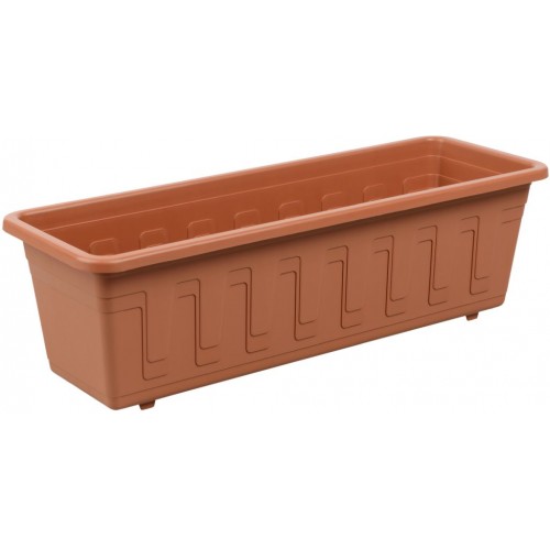 PLASTKON Truhlík Garden 50x14x17 cm terakota PLASTKON Truhlík Garden 50x14x17 cm terakota