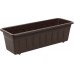 PLASTKON Truhlík Garden 80 cm hnědá