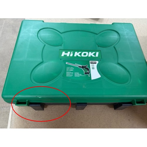 VÝPRODEJ HiKOKI (Hitachi) DH40MC Kombinované kladivo SDS-max 1100W POŠKOZENÝ KUFR!!