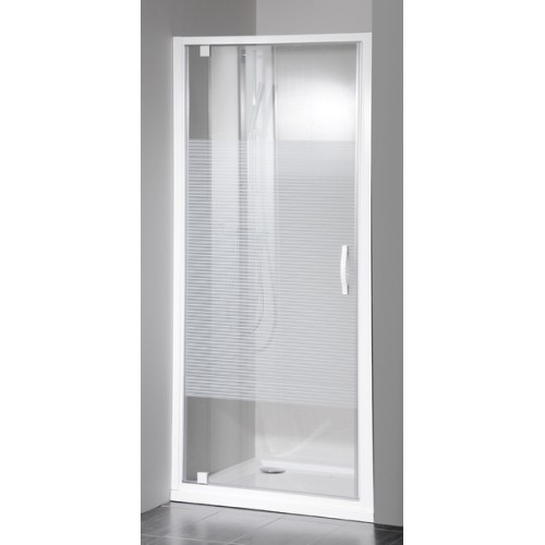 GELCO Eterno sprchové dveře otočné 90 L/P, sklo BRICK GE7690