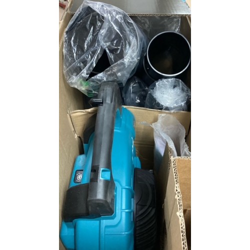 VÝPRODEJ MAKITA DUB363ZV Aku ofukovač/vysavač Li-ion LXT 2x18V, bez aku aku 1X VYZKOUŠENO!!