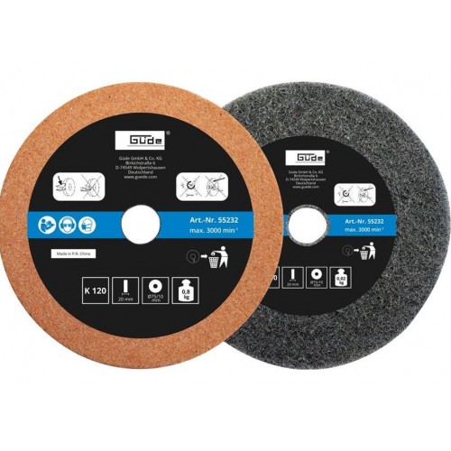 Güde Sada brusných kotoučů 75x10x20mm K120/400 55232 Güde Sada brusných kotoučů 75x10x20mm K120/400 55232