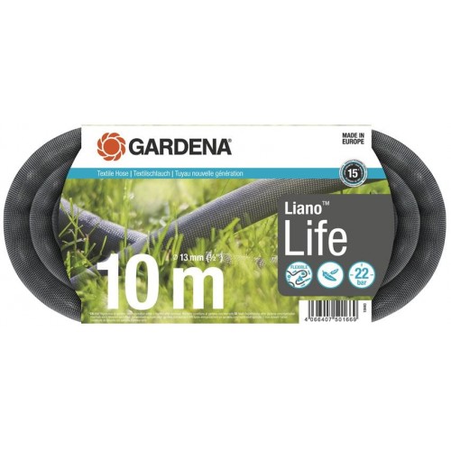 GARDENA Liano Life Textilní hadice (1/2"), 10 m 18440-20