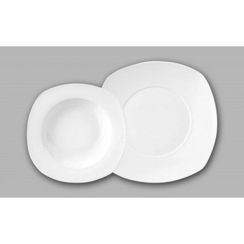 VIVION Jídelní sada talířů 12 ks porcelánová HA-30687