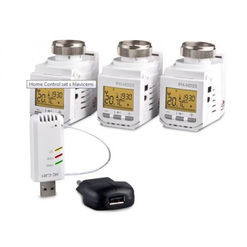ELEKTROBOCK Home Control set s hlavicemi HC-PH-HD23 ELEKTROBOCK Home Control set s hlavicemi HC-PH-HD23