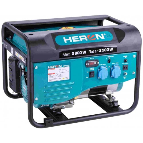 HERON elektrocentrála benzínová 2,8kW/6,5HP 8896416 HERON elektrocentrála benzínová 2,8kW/6,5HP 8896416