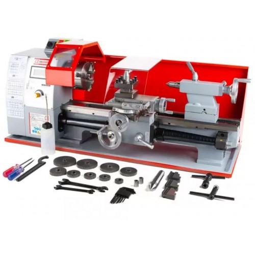 HOLZMANN Stolní soustruh na kov (630W) ED400FD_230V