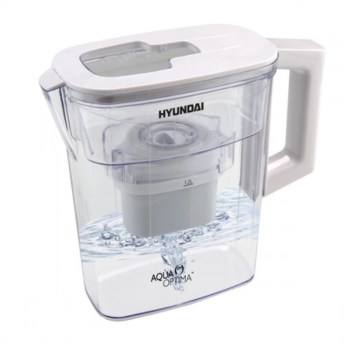 Hyundai Filtrační konvice Aqua Optima Compact, bílá Hyundai Filtrační konvice Aqua Optima Compact, bílá