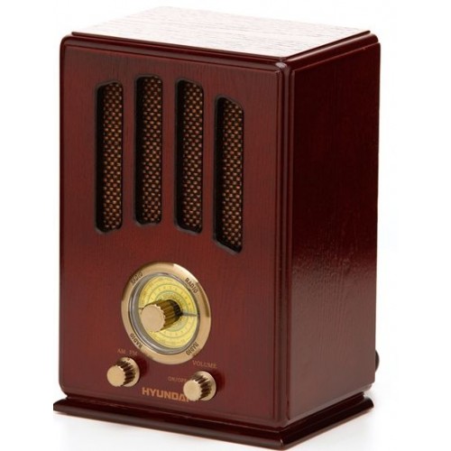 HYUNDAI RA 104 Retro radiopřijímač, třešeň HYUNDAI RA 104 Retro radiopřijímač, třešeň