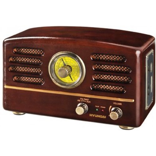 HYUNDAI RA 302 SUO Retro radiopřijímač, ořech