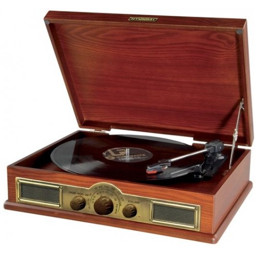 HYUNDAI RT 910 Retro gramofon, třešeň