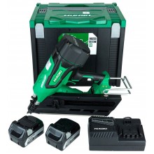 BAZAR HiKOKI NR1890DBCLWQZ Aku hřebíkovačka (18V/2x5,0Ah)+ HitBox POUŽITÉ, BEZ AKKU A NABÍJEČKY!