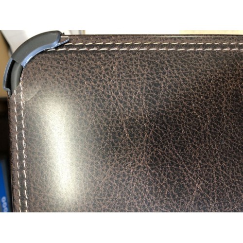 VÝPRODEJ CURVER box úložný dekorativní L LEATHER, 25 x 39,5 x 29,5 cm, hnědá, 04711-D12 POŠKOZENÉ