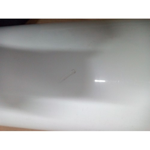VÝPRODEJ Květináč TUBUS SLIM SHINE 30 cm, 15/27l, bílá lesk DTUS300S POŠKRÁBANÝ, BEZ VNITŘNÍ VLOŽKY!!!