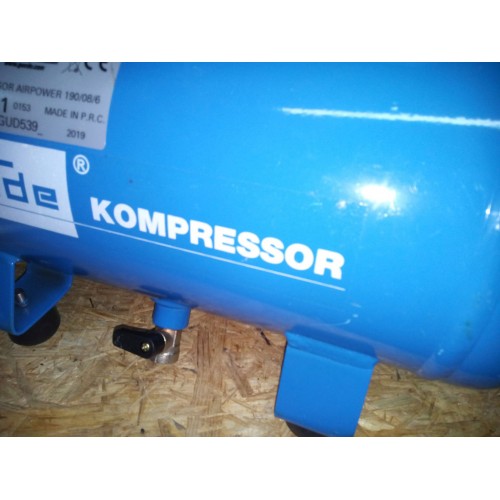 VÝPRODEJ GÜDE kompresor AIRPOWER 190/8/6 50089 PO SERVISE, FUNKČNÍ, POŠKRÁBANÉ!!!