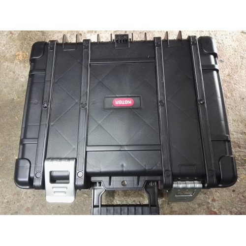VÝPRODEJ KETER TECHNICAN BOX kufr na nářadí 48x18x38cm černý/červený 17198036 PRASKLINY (viz foto)
