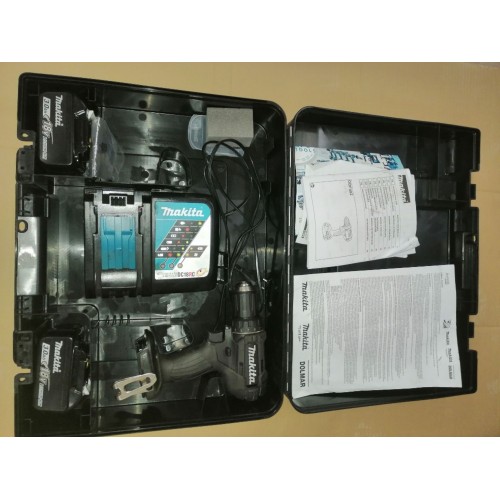 VÝPRODEJ MAKITA DDF482RFEB Aku vrtací šroubovák černý 2x Li-ion LXT 18V/3,0 Ah PO SERVISE,OPRAVA MOTORU!!