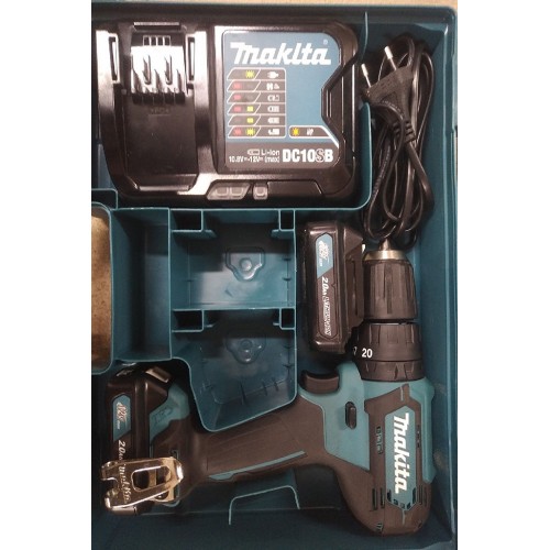 VÝPRODEJ MAKITA HP333DSAE Aku příklepový šroubovák Li-ion CXT 12V/2,0Ah PO SERVISE!!