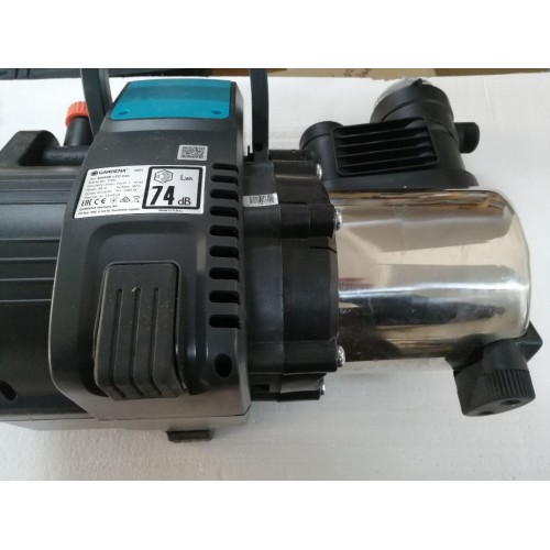 VÝPRODEJ GARDENA 6000 / 6E LCD inox Domovní vodní automat 1760-20 DROBÉ PROMÁČKUTÍ TĚLESA ČERPADLA!!