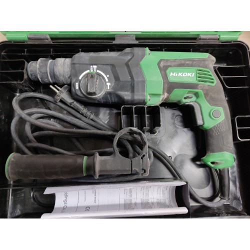 VÝPRODEJ HiKOKI (Hitachi) DH26PC2WSZ Kombinované kladivo SDS-Plus 830 W POUŽITÉ, FUNKČNÍ!!
