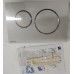 VÝPRODEJ Geberit Sigma20 ovládací tlačítko, bílá/pochromovaná lesklá/bílá, plast 115.882.KJ.1 BEZ ORIG. OBALU!!
