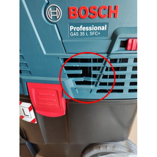 VÝPRODEJ BOSCH GAS 35 L SFC+ vysavač na suché i mokré vysávání 06019C3000 POŠKOZENÝ KRYT!!