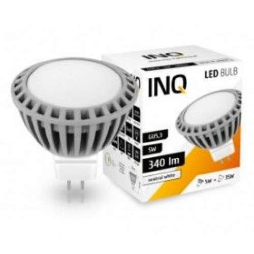 INQ LED žárovka, MR16 5W neutrální bílá IN051021 INQ LED žárovka, MR16 5W neutrální bílá IN051021