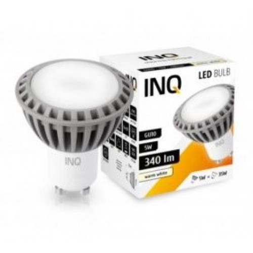 INQ LED žárovka, GU10 5W teplá bílá IN305024
