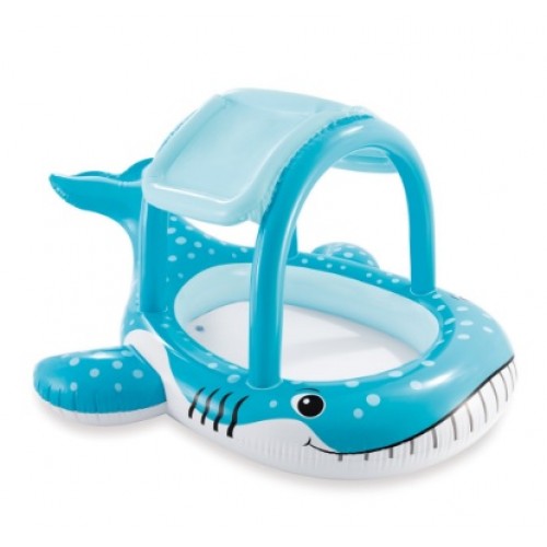 INTEX WHALE SHADE Dětský bazén se stříškou velryba, 57125NP