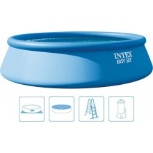 INTEX Easy Set Pool Bazén 457 x 107 cm s kartušovou filtrační pumpou 26166NP