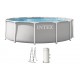INTEX PRISM FRAME Kulatý bazén 366 x 99 cm s kartušovou filtrací 220-240V 26716ND