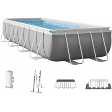 INTEX PRISM FRAME Obdélníkový bazén 488 x 244 x 107 cm s filtrací 220-240V 26792NP