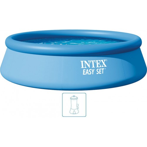 INTEX Easy Set Pool Bazén 396 x 84 cm s kartušovou filtrační pumpou 28142GN