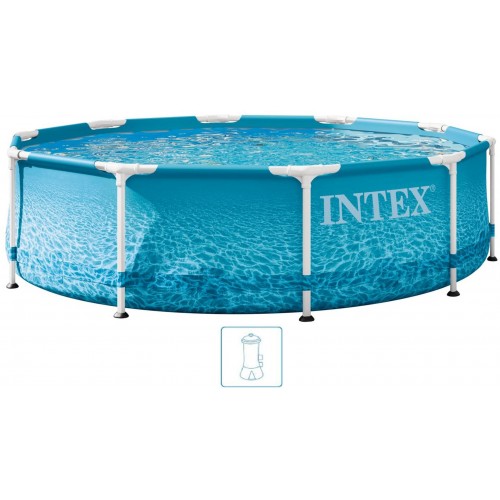 INTEX METAL FRAME BEACHSIDE Bazén 305 x 76 cm s filtrací 220-240V 28208NP